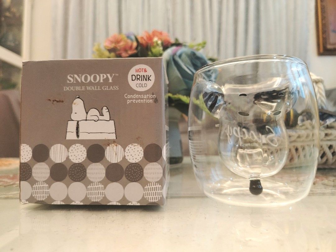 Peanuts Snoopy Double Wall Glass (Category: Dinnerware & Cutlery) located in San Fernando. Submitted by jpmarketplace2023 (Listing ID 1469490168, Image 1). Description: 💚 All items are authentic from Japan. 💛 MOP: GCash (❌️ GCash Protect) 🩵 MOD: LBC only (❌️ S. Checkout, COD, COP) 💙 Meet-up: Vista Mall, San Fernando, Pampanga 💜 All items are on-hand. 🧡 First to pay gets the item first. ❤️ Breakable items are packed with care and caution. Se