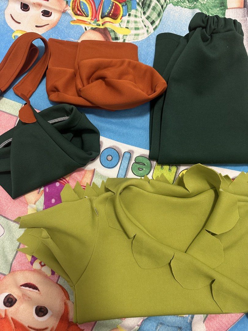 Peter Pan Costume (Category: Babies & Kids Fashion) located in Cavite. Submitted by art_declutter (Listing ID 1469192991, Image 3). Description: Complete Inclusion. Washed and Stored Properly Can send actual pic and video See last photo for minor issue..