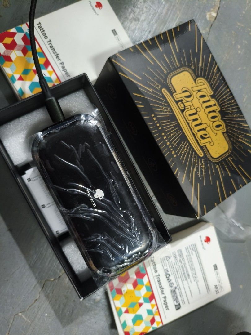 Phomemo Tattoo TP31 Printer + 200 pcs transfer papers bnew (Category: Art & Prints) located in Cavite. Submitted by cappfinds86177 (Listing ID 1469510519, Image 1). Description: cod lalamove or shipping.