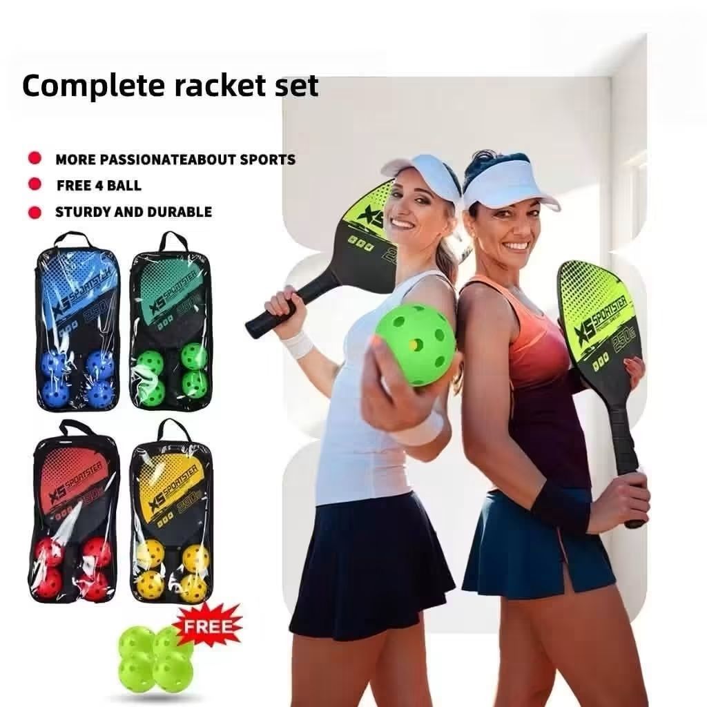 PickleBall racket set Php 399. (Category: Racket and Ball Sports) located in Mandaluyong City. Submitted by shopmla (Listing ID 1469436751, Image 1). Description: PickleBall racket set Php 399..