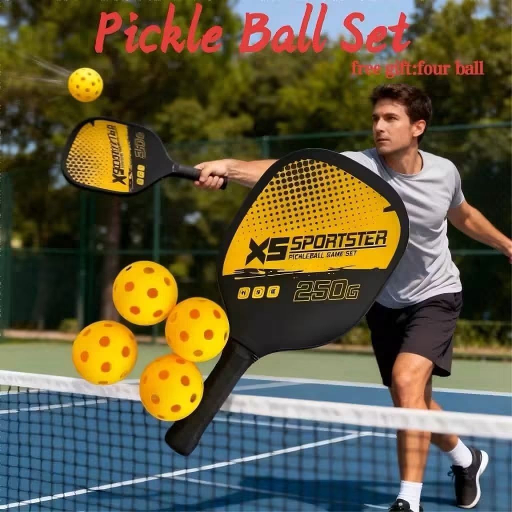 PickleBall racket set Php 399. (Category: Racket and Ball Sports) located in Mandaluyong City. Submitted by shopmla (Listing ID 1469436751, Image 2). Description: PickleBall racket set Php 399..