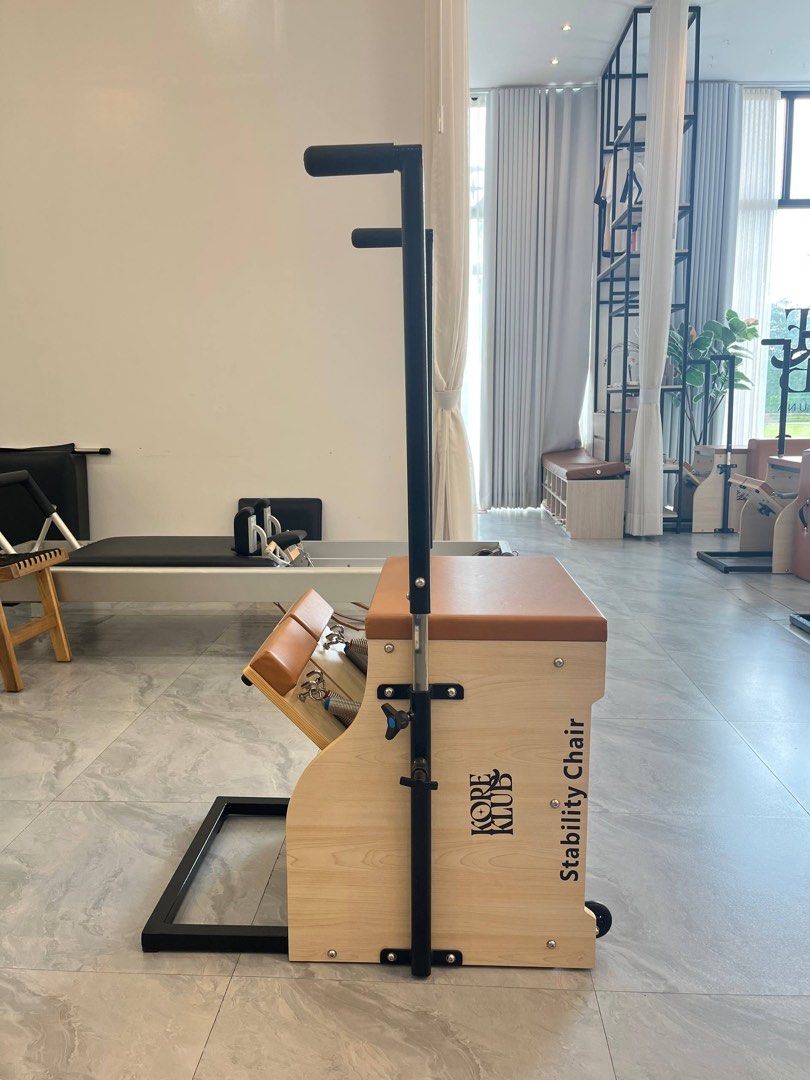 PILATES - STABILITY CHAIR/WUNDA CHAIR (Category: Toning & Stretching Accessories) located in Balagtas. Submitted by kkramos08 (Listing ID 1469439094, Image 3). Description: RFS: EXTRAS IN THE STUDIO, NO MORE SPACE Good as new since its not been used Take 2 for 75k! Priced at 40k each Shipping to be shouldered by the buyer Location: GUIGUINTO, BULACAN.