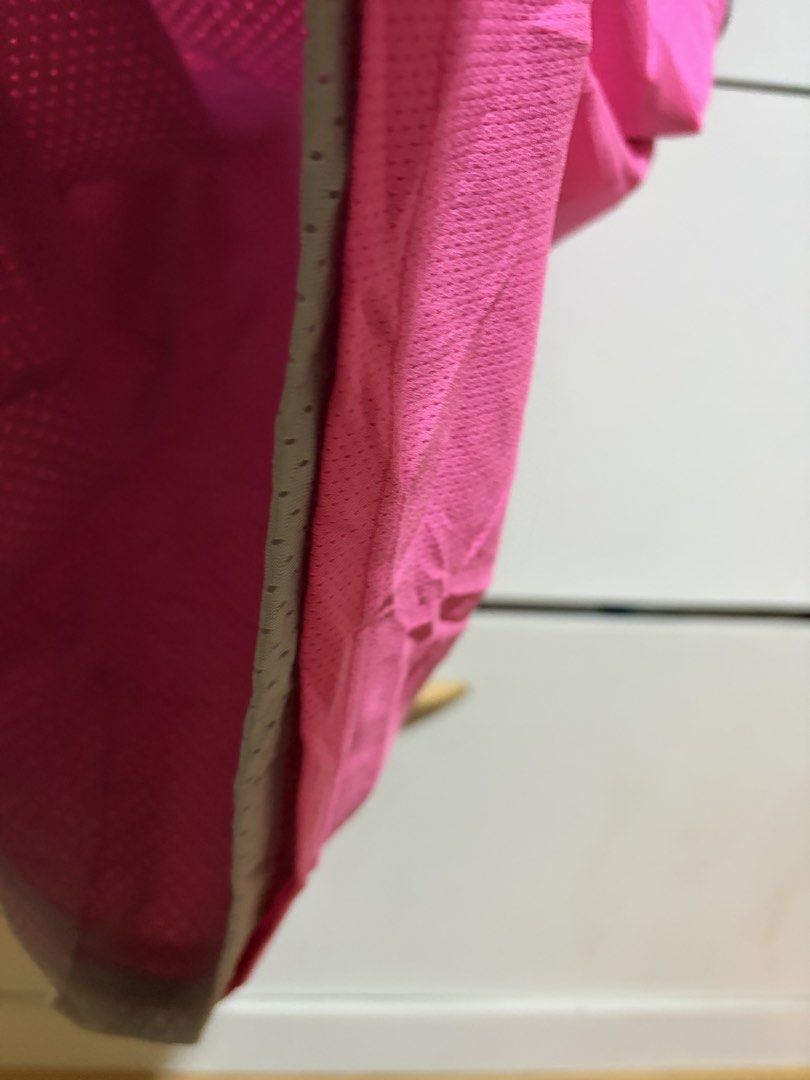 Pink and Grey Mesh Athletic Tank Top (Category: Sleeveless) located in Siquijor. Submitted by yhostuff (Listing ID 1469496178, Image 3). Description: - Vibrant neon pink outer layer with a cool grey mesh racerback inner layer - Made from breathable pinhole fabric for ultimate airflow - Lightweight and designed with a comfortable relaxed fit - Ideal for runs, gym sessions, and active workouts - Condition: Excellent / Like new.
