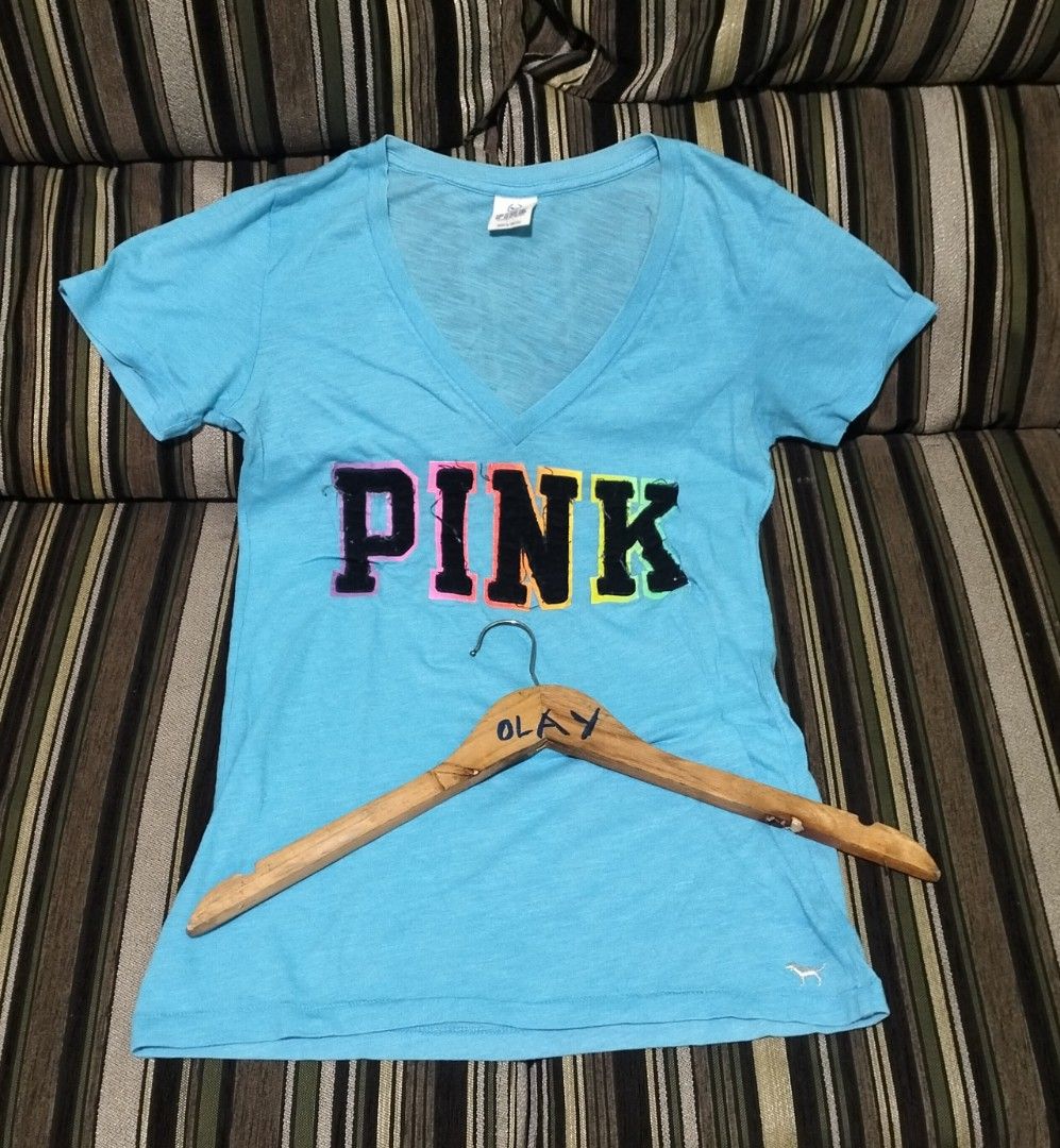Pink by Victoria secret (Category: Blouses) located in Taguig. Submitted by conniemdcruz (Listing ID 1469527485, Image 1). Description: pink by Victoria secret small on tag excellent condition 300.