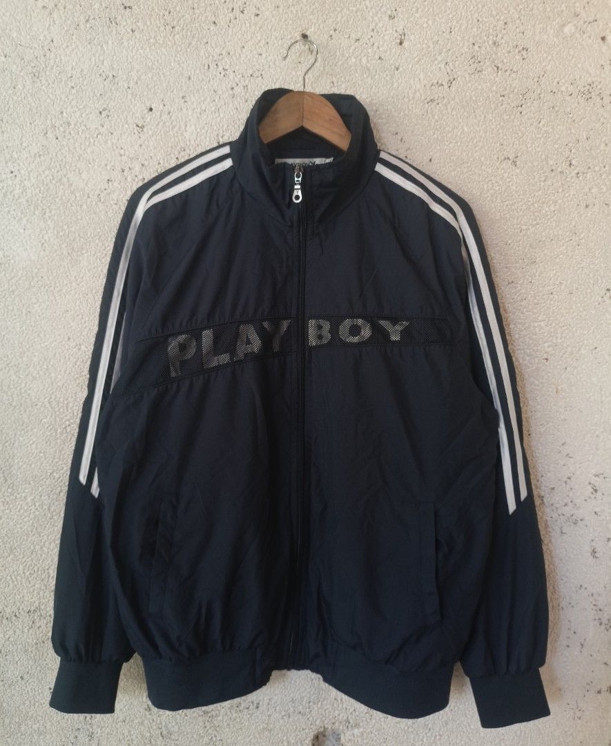 PLAYBOY Y2K WINDBREAK (Category: Coats, Jackets and Outerwear) located in Cagayan de Oro. Submitted by amenfitt (Listing ID 1469480683, Image 1). Description: PLAYBOY Y2K WINDBREAK W 24 L 27 AUTHENTIC/LEGIT EXCELLENT CONDITION (SIKIP NG REBBINGS) COLOR RATE 10/10 ISSUE: NONE.