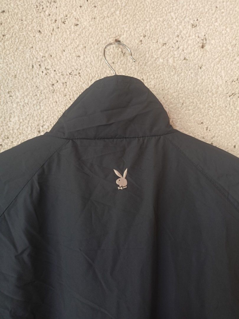 PLAYBOY Y2K WINDBREAK (Category: Coats, Jackets and Outerwear) located in Cagayan de Oro. Submitted by amenfitt (Listing ID 1469480683, Image 3). Description: PLAYBOY Y2K WINDBREAK W 24 L 27 AUTHENTIC/LEGIT EXCELLENT CONDITION (SIKIP NG REBBINGS) COLOR RATE 10/10 ISSUE: NONE.