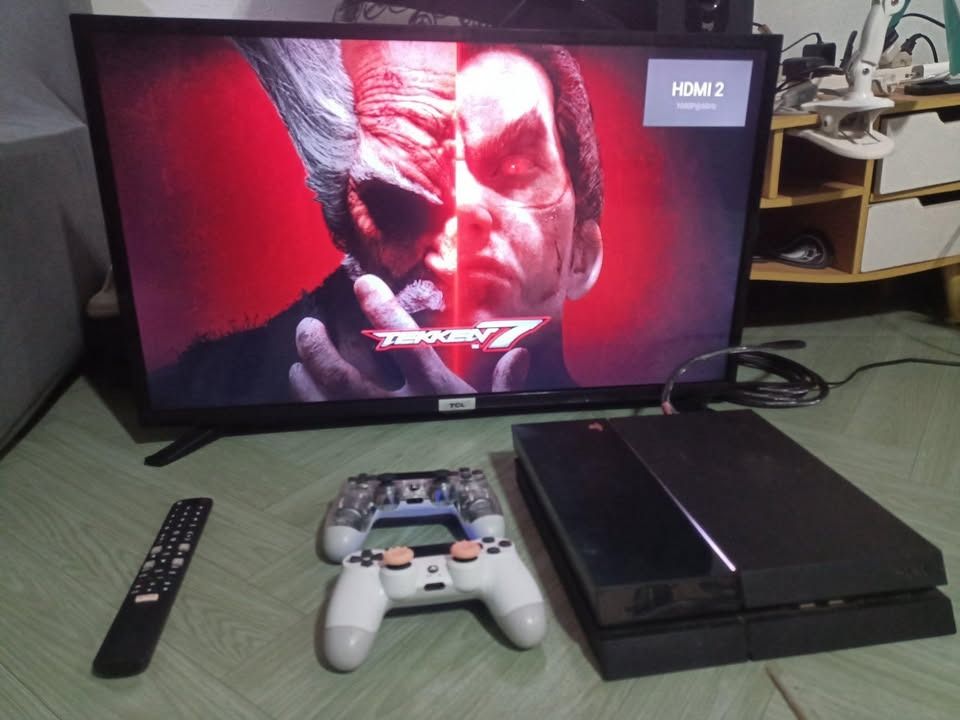 PlayStation 4 Jailbreak Sell or swap Rush (Category: PlayStation) located in Caloocan City. Submitted by wisehorse.a091c4 (Listing ID 1469449484, Image 3). Description: Playstation 4 Fat 500GB Storage Jailbreak Full of Games 2 Controller HDMI and Power Cable No issue Sell or swap sa Switch/PC/Laptop offer lang po Cavite Area 7500 Only 32 inches TCL Smart Tv- 4500.