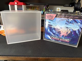 (Last 1) Brand New Clear Acrylic ETB Display Case for Pokémon Elite ...