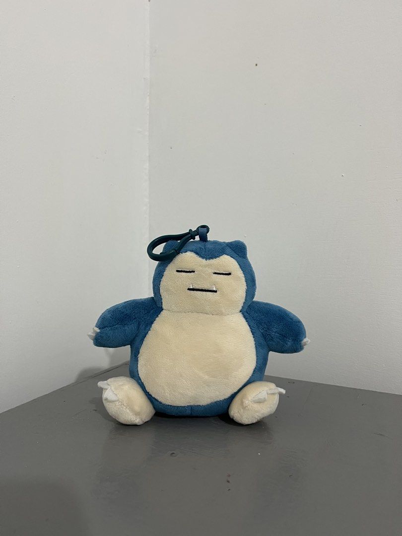 Pokémon Snorlax Plush Charm/Keychain (Category: Plushies & Soft Toys) located in Cavite. Submitted by fave_thrift (Listing ID 1469489552, Image 1). Description: • Very good condition • 5 inches.