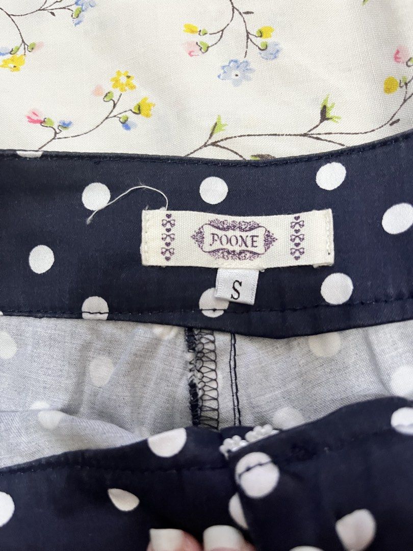 Polka dot preppy coquette shorts (Category: Shorts) located in Davao. Submitted by lovedfaerie (Listing ID 1469525401, Image 2). Description: Waist: 28-30” length:12” No flaws no when worn.