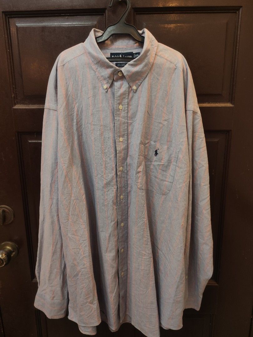 Polo long sleeve 4XL (Category: Activewear) located in Santa Cruz. Submitted by mark_grimaldo (Listing ID 1469524943, Image 2). Description: Vintage 90’s Ralph Lauren Long Sleeve Button-Up ✅Size: 2/4XL ( 31 x 34 ) ✅ P 550+sf ✅9/10 condition 🚫Issue: minimal dirt now sure kng washable/ Need wash Laguna Area DM📩📩📩.