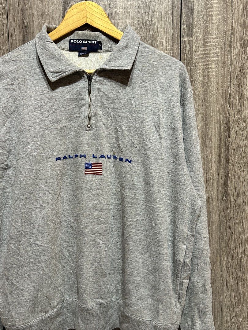 POLO SPORT QUARTER ZIP (Category: Coats, Jackets and Outerwear) located in Cotabato. Submitted by rcycle.bn (Listing ID 1469397114, Image 3). Description: 21-22x28 Excellent 9/10 Authentic Need wash ( some yellows ) + sf.