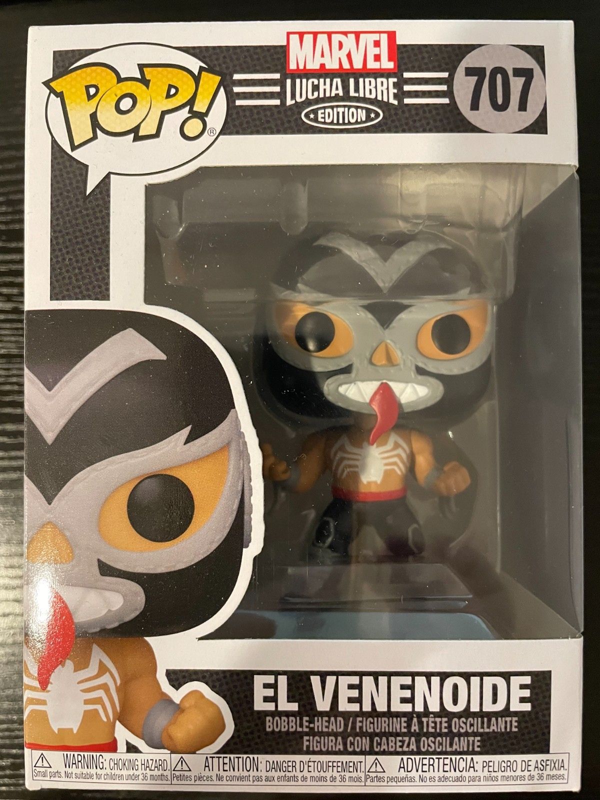 Pop! Marvel: Lucha Libre El Venenoide (Venom), Toys & Collectibles ...