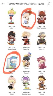 Dimoo World Pixar Russell popbean, Toys & Collectibles, Figurines ...