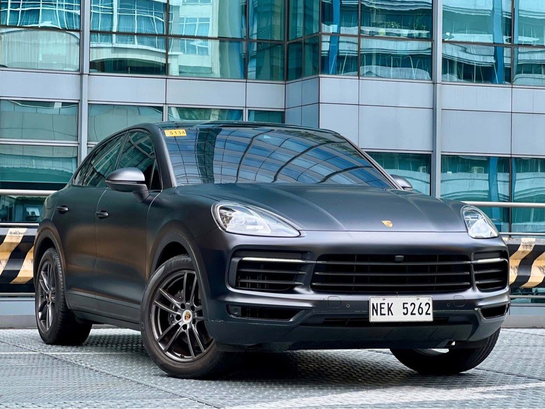 Porsche Cayenne 3.0 V6‼️🔥 Auto (Category: Used Cars) located in Makati City. Submitted by maby_latido05 (Listing ID 1469544015, Image 2). Description: 2022 Porsche Cayenne Coupe 3.0 V6 Turbo AT Gas Like New 7K Mileage Only‼️🔥 20%DP - 1,048,000 Php 2yrs - Php 207,000 3yrs - Php 150,000 4yrs - Php 124,000 5yrs - Php 110,000 Chattel and Insurance is Included 💯FREE Transfer of Ownership 💯FREE Detailing 💯FREE Bank Processing 💯 Legit Mileage ✅ No