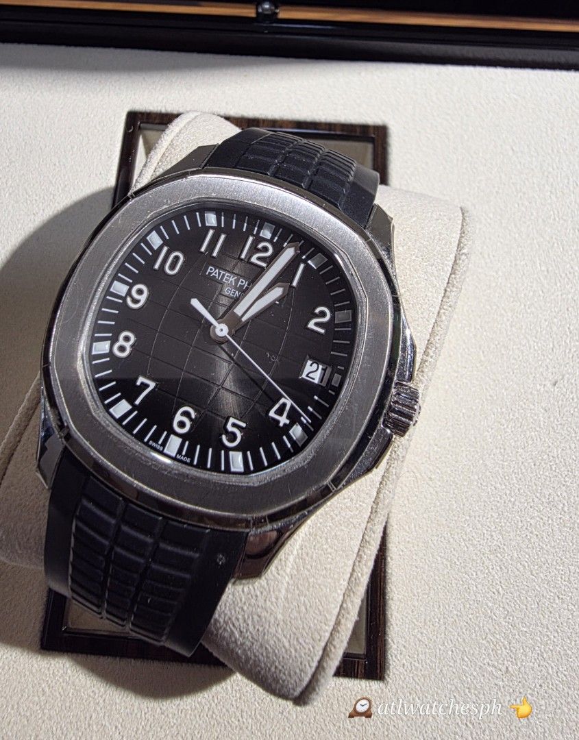 PP AQUANAUT 5167/1A (Category: Luxury Watches) located in Taguig. Submitted by atlwatchesph (Listing ID 1469447072, Image 3). Description: ⚜️ AQUANAUT 5167/1A-001 ⚜️ YEAR 2021 ⚜️ COMPLETE SET : ORIGINAL RUBBER AND DEPLOYANT CLASP PLUS UNWORN STEEL BRACELET 🏷 4,897,000.00 NEGOTIABLE ⌚️Watch posted is available & in stock 🤝📲 Posted price Slightly negotiable. For serious inquiries- please message me directly for best deal possible 💯All timepiece