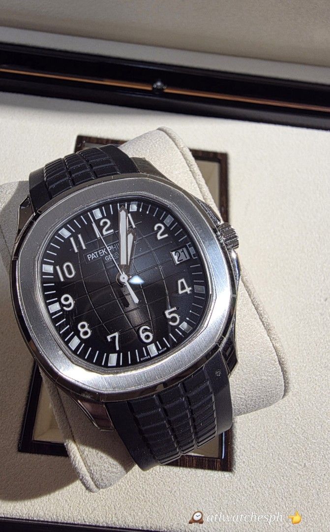 PP AQUANAUT 5167/1A (Category: Luxury Watches) located in Taguig. Submitted by atlwatchesph (Listing ID 1469447072, Image 1). Description: ⚜️ AQUANAUT 5167/1A-001 ⚜️ YEAR 2021 ⚜️ COMPLETE SET : ORIGINAL RUBBER AND DEPLOYANT CLASP PLUS UNWORN STEEL BRACELET 🏷 4,897,000.00 NEGOTIABLE ⌚️Watch posted is available & in stock 🤝📲 Posted price Slightly negotiable. For serious inquiries- please message me directly for best deal possible 💯All timepiece