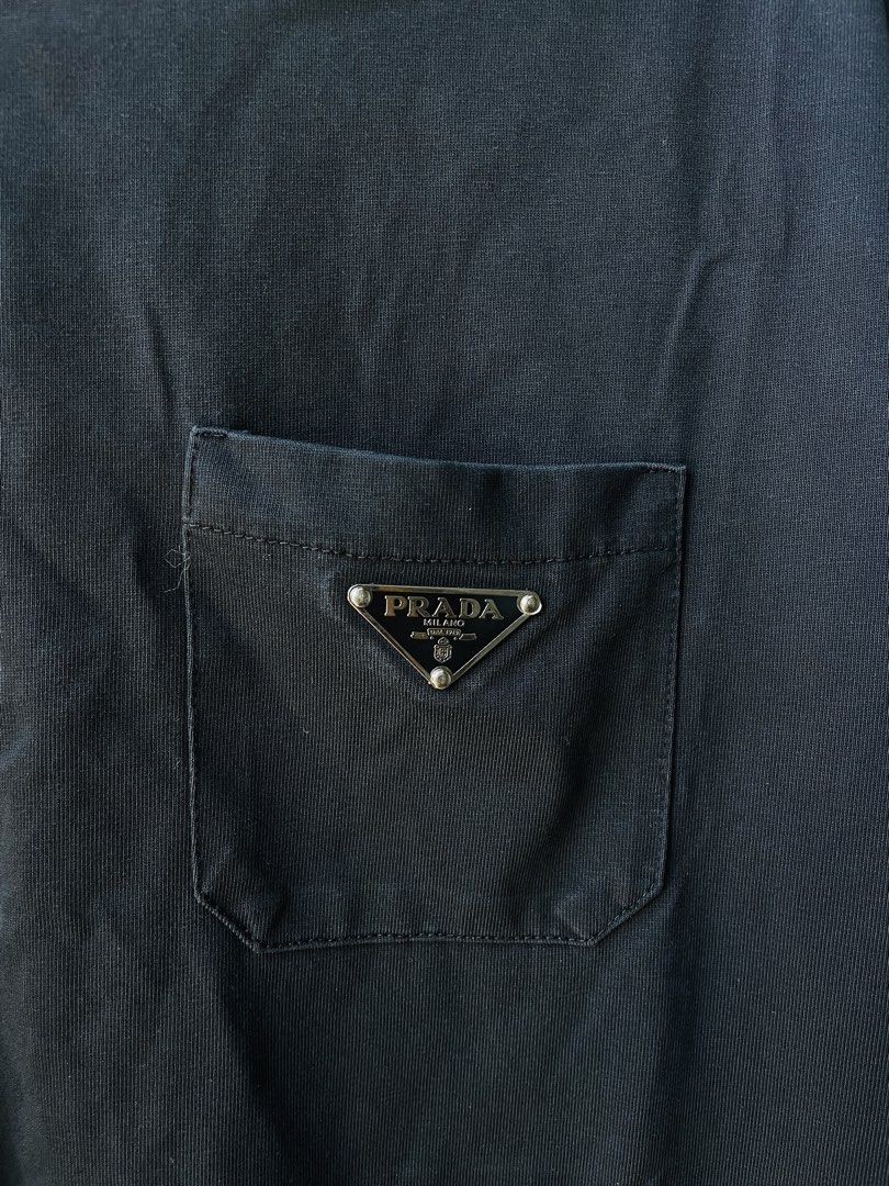 prada pocket tee (Category: Luxury Apparel) located in Bacolod City. Submitted by trashy84 (Listing ID 1469409989, Image 3). Description: .