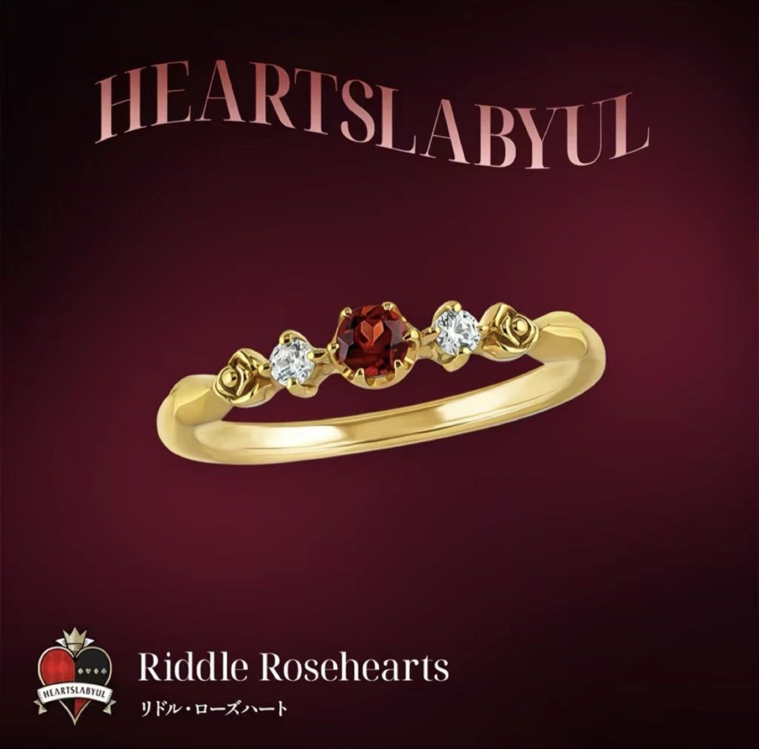 [PRE ORDER] Twisted Wonderland Character Ring Collection (Category: Rings) located in Diplahan. Submitted by vanrouge404 (Listing ID 1469514718, Image 1). Description: - Not Authentic Disney Twisted Wonderland merchandise - Available Designs: Heartslabyul (Riddle), Octavinelle (Azul), Ignihyde (Idia), Pomefiore (Vil), Diasomnia (Malleus), Savanaclaw (Leona), and Scarabia (Kalim) - Features elegant gemstone accents and unique engraved house motifs