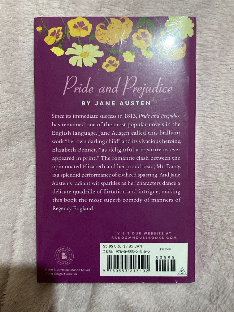 Pride and Prejudice by Jane Austen (Category: Storybooks) located in Siniloan. Submitted by klo.zettefinds (Listing ID 1469547706, Image 2). Description: - sealed, brand new .