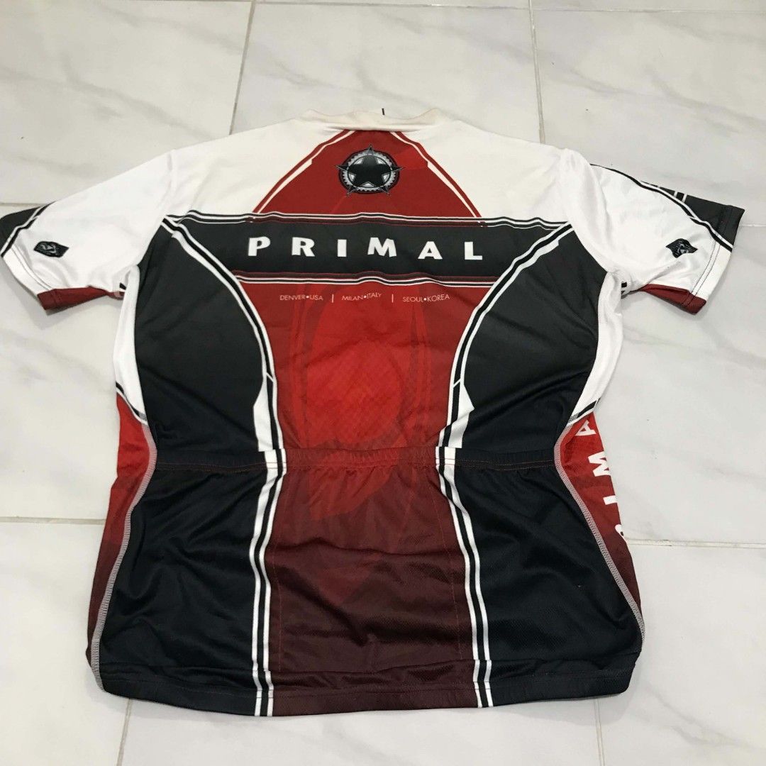 PRIMAL ACTIVE WEAR CYCLING JERSEY XL (Category: Activewear) located in Cavite. Submitted by justthrift06 (Listing ID 1469470800, Image 2). Description: DIMENSION 24X28 GOOD CONDITION SHIPPING NATIONWIDE.