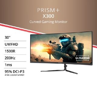 Prism+ X300 Gaming Work Curved Monitor, Computers & Tech, Parts ...