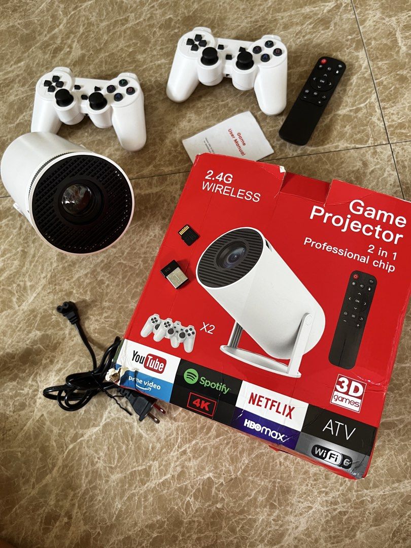 Projector with 2controller & usb (Category: Projectors) located in Manila. Submitted by andreapascua10 (Listing ID 1469433996, Image 2). Description: .