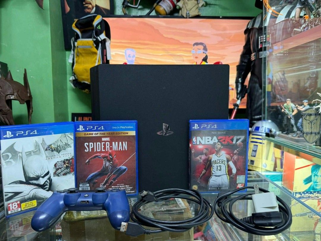 Ps4 pro (Category: PlayStation) located in Manila. Submitted by mvprimeste31197 (Listing ID 1469480821, Image 1). Description: all goods comes with 2 controller po yan RFS: di na po magamit at wala ng time maglaro 💔.