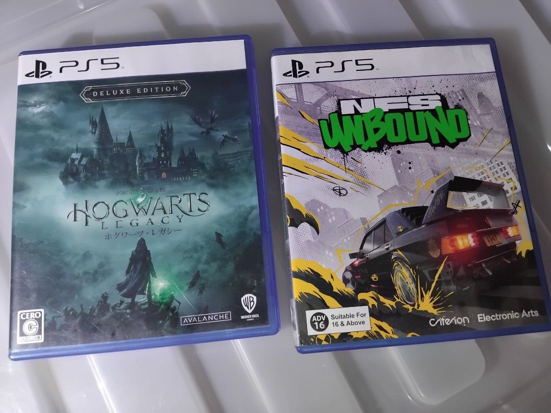 Nfs Ph PS5 Need For Speed Unbound & Hogwarts Legacy deluxe edition, Video ...