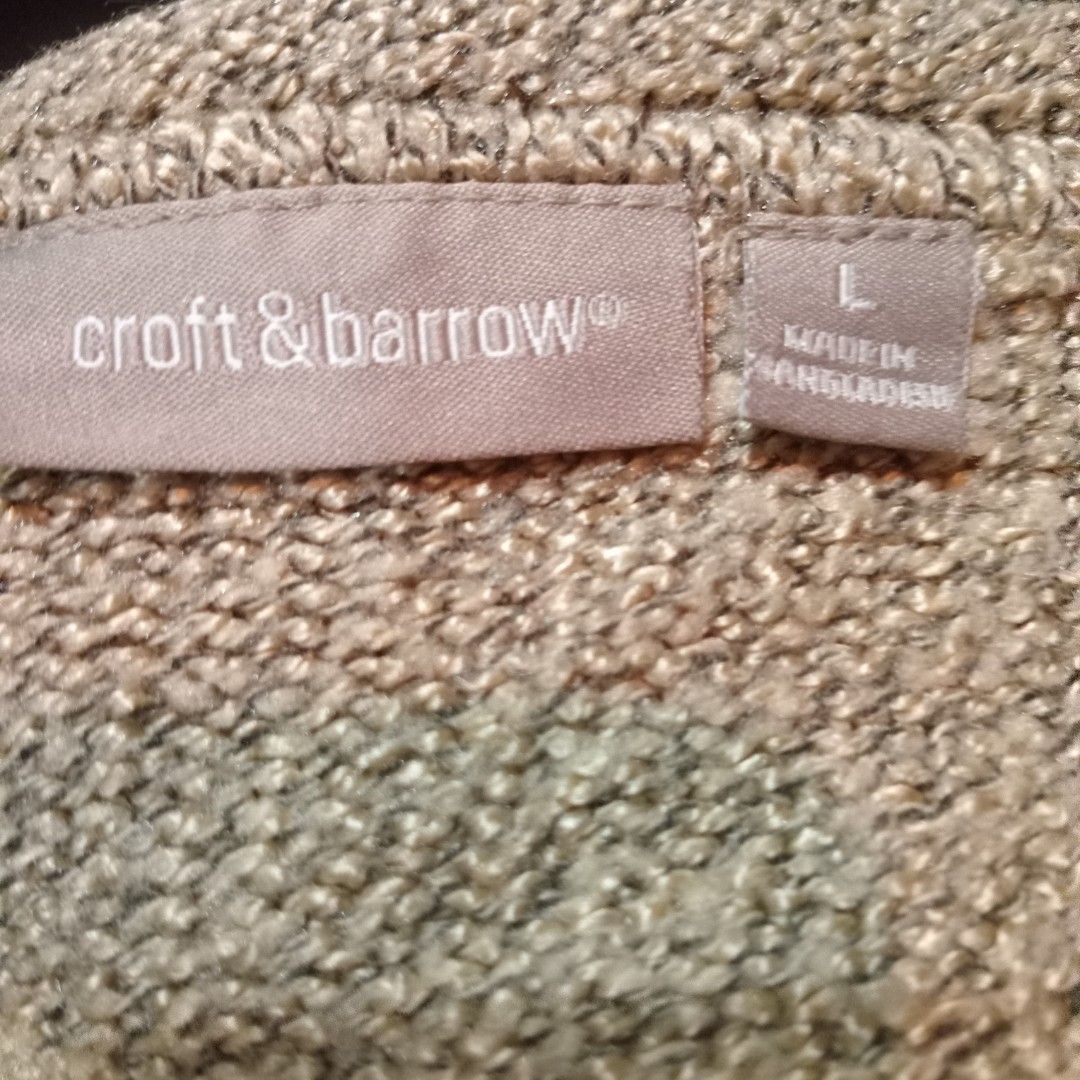 Pull up sweater (Category: Coats, Jackets and Outerwear) located in Angono. Submitted by thrifted.fashionshop (Listing ID 1469545692, Image 3). Description: Fit - large *round neck <COLORS MAY VARY DUE TO LIGHTING> MOP : Gcash only COURIER : Jnt / Lalamove REMINDER : Shipping fee ay hindi kasama sa presyo ng item.