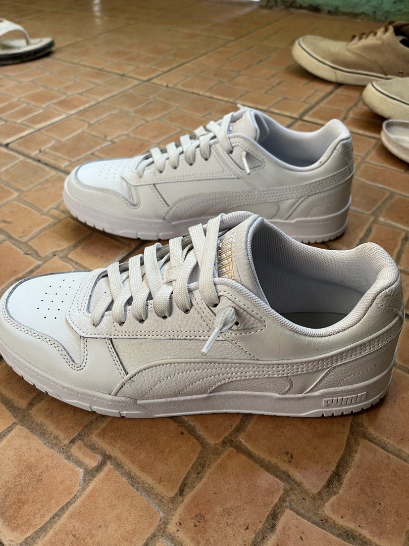 Puma RBD Game Low - White (10 US/9 UK) (Category: Sneakers) located in Rizal. Submitted by wildforest.2ffa54 (Listing ID 1469470421, Image 3). Description: Bought last Dec 2025 w/ box Used ~5 times only Minimal crease and dirt RFS: Not being used anymore.