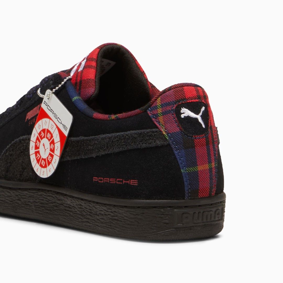 Puma X Porsche Legacy suede (Category: Casual Shoes) located in Manila. Submitted by connectingparts (Listing ID 1469557318, Image 3). Description: Puma x Porche Legacy classic suede - With Box good condition - With Puma Emblem - Worn once - Size 42EURO | 9US | 8UK | 27cm.