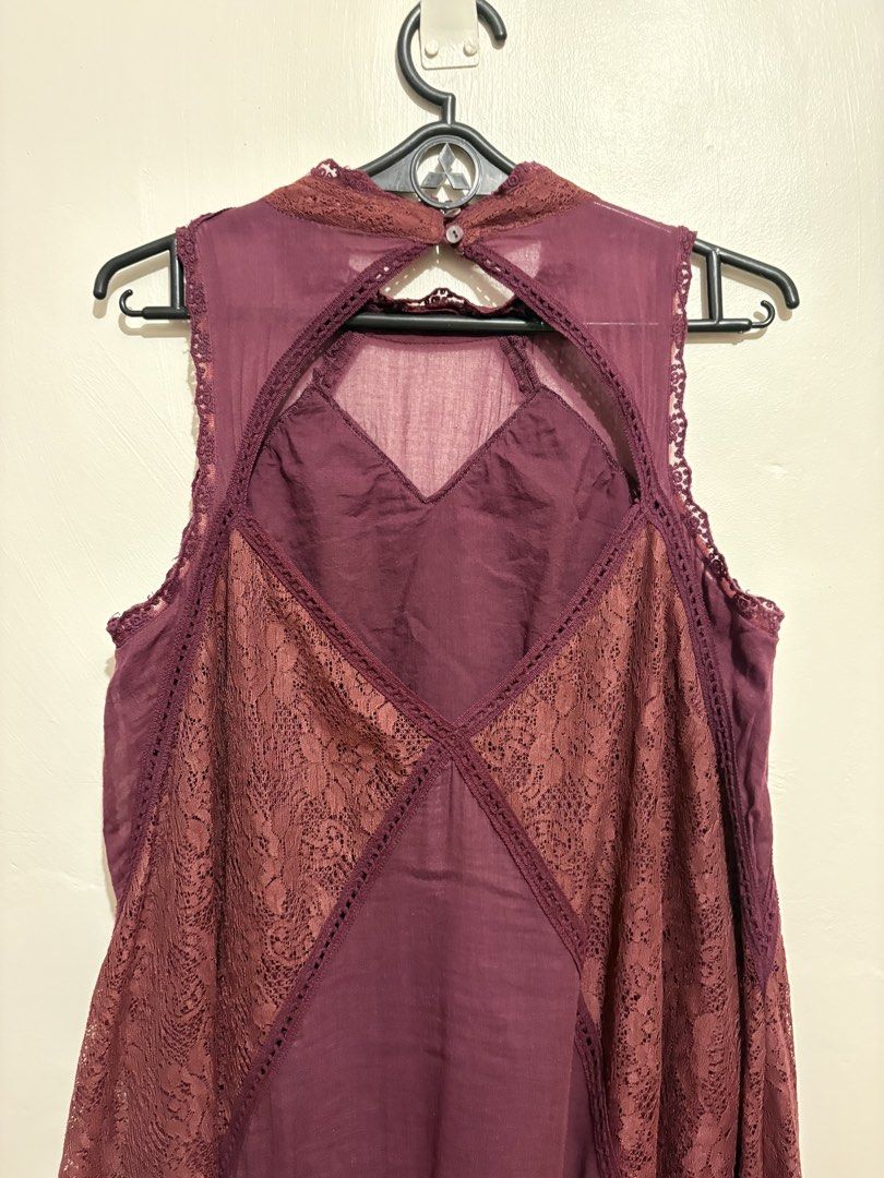 PURPLE WHIMSY FLOWY DRESS (Category: Dresses) located in Magalang. Submitted by iiiiirissshhh (Listing ID 1469395933, Image 2). Description: Whimsy Boho dress Medium -37-38 bust Good as new .