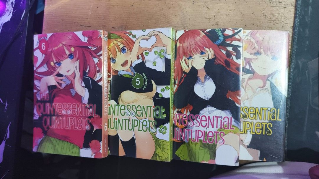 Quintessential Quintuplets Manga (Category: Comics & Manga) located in Manila. Submitted by chesterco2 (Listing ID 1469543758, Image 1). Description: Quintessential quintuplets manga 2 3 5 6.