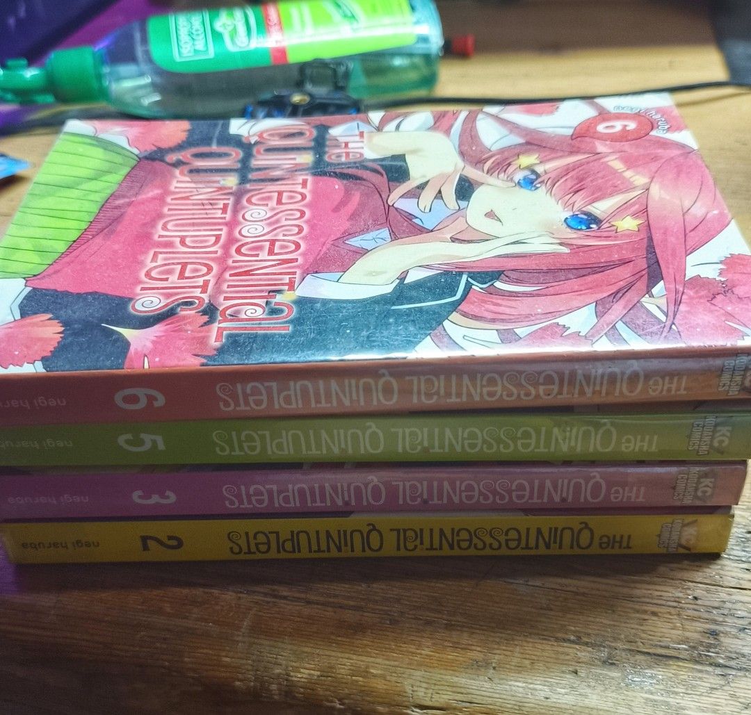 Quintessential Quintuplets Manga (Category: Comics & Manga) located in Manila. Submitted by chesterco2 (Listing ID 1469543758, Image 2). Description: Quintessential quintuplets manga 2 3 5 6.