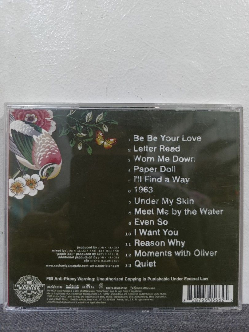 Rachael Yamagata - Happenstance (Category: CDs & DVDs) located in Cavite. Submitted by bodega_ni_kiks11 (Listing ID 1469478305, Image 2). Description: .