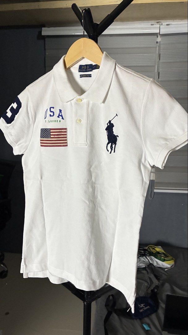 Ralph Lauren Big Pony USA (Category: Others Tops) located in Palayan City. Submitted by room_of_thrift (Listing ID 1469558153, Image 2). Description: Ralph Lauren Big Pony USA W - 18 L - 24/25 Asnew Condition .