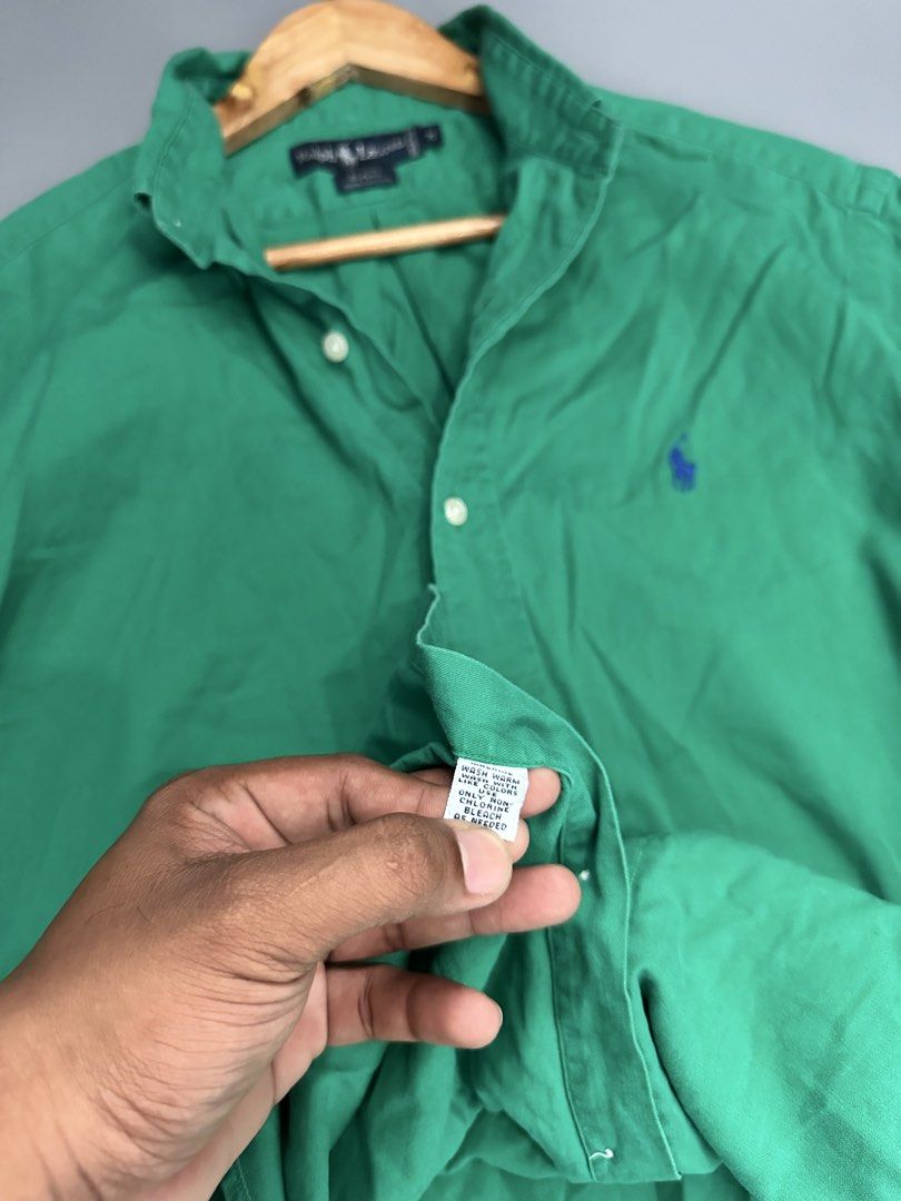 Ralph Lauren Button Down Longsleeved (Category: Activewear) located in Manila. Submitted by thriftavenueph (Listing ID 1469427523, Image 3). Description: Fs: Ralph Lauren Button Down Longsleeved Size: 26x31, XL to XXL Condition: excellent, no issue, 10/10 color Price: 1,300.