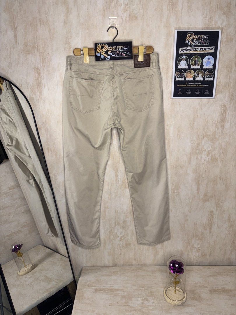 RALPH LAUREN CHINO PANTS (Category: Chinos) located in Cabuyao City. Submitted by pormanation-thrift-store (Listing ID 1469425248, Image 1). Description: RALPH LAUREN CHINO PANTS Condition: EXCELLENT Color rate: 9.5/10 Size: 32”W Dimes: 34”Wx37”L Issue: NONE✅ Price: 1500.