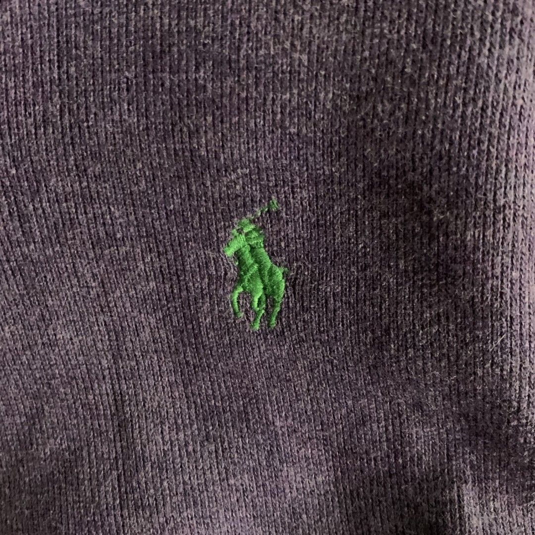 RALPH LAUREN SWEATER (Category: Luxury Apparel) located in Binalonan. Submitted by thrift_on2022 (Listing ID 1469521699, Image 3). Description: W- 26 L - 27 Color rate - 9.7/10 Excellent Condition❗️.