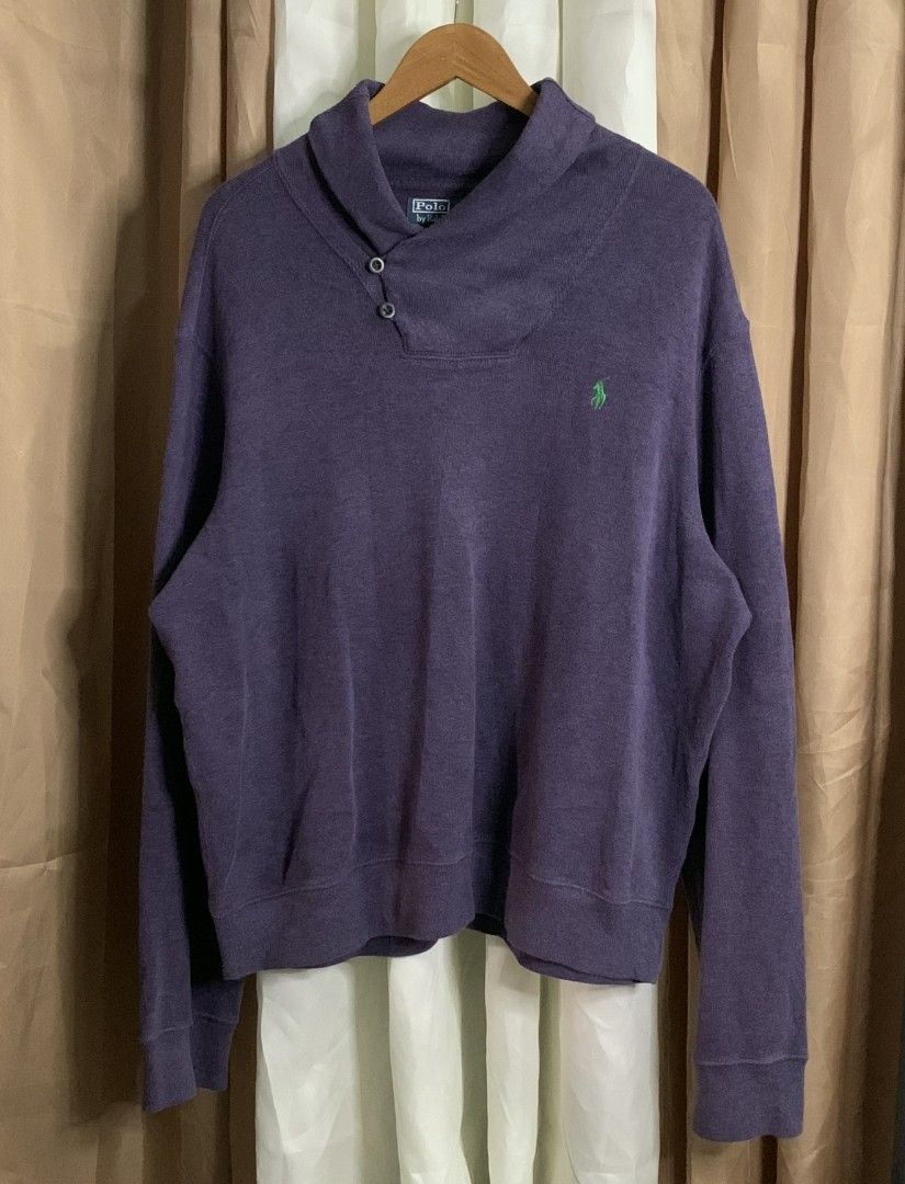 RALPH LAUREN SWEATER (Category: Luxury Apparel) located in Binalonan. Submitted by thrift_on2022 (Listing ID 1469521699, Image 1). Description: W- 26 L - 27 Color rate - 9.7/10 Excellent Condition❗️.