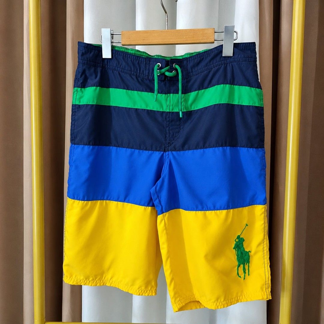 RALPH LAUREN SWIM SHORT (Category: Luxury Apparel) located in Binalonan. Submitted by thrift_on2022 (Listing ID 1469524727, Image 1). Description: W- 32 L -21 Leg opening- 10 Color rate - 9.8 /10 Excellent Condition❗️.