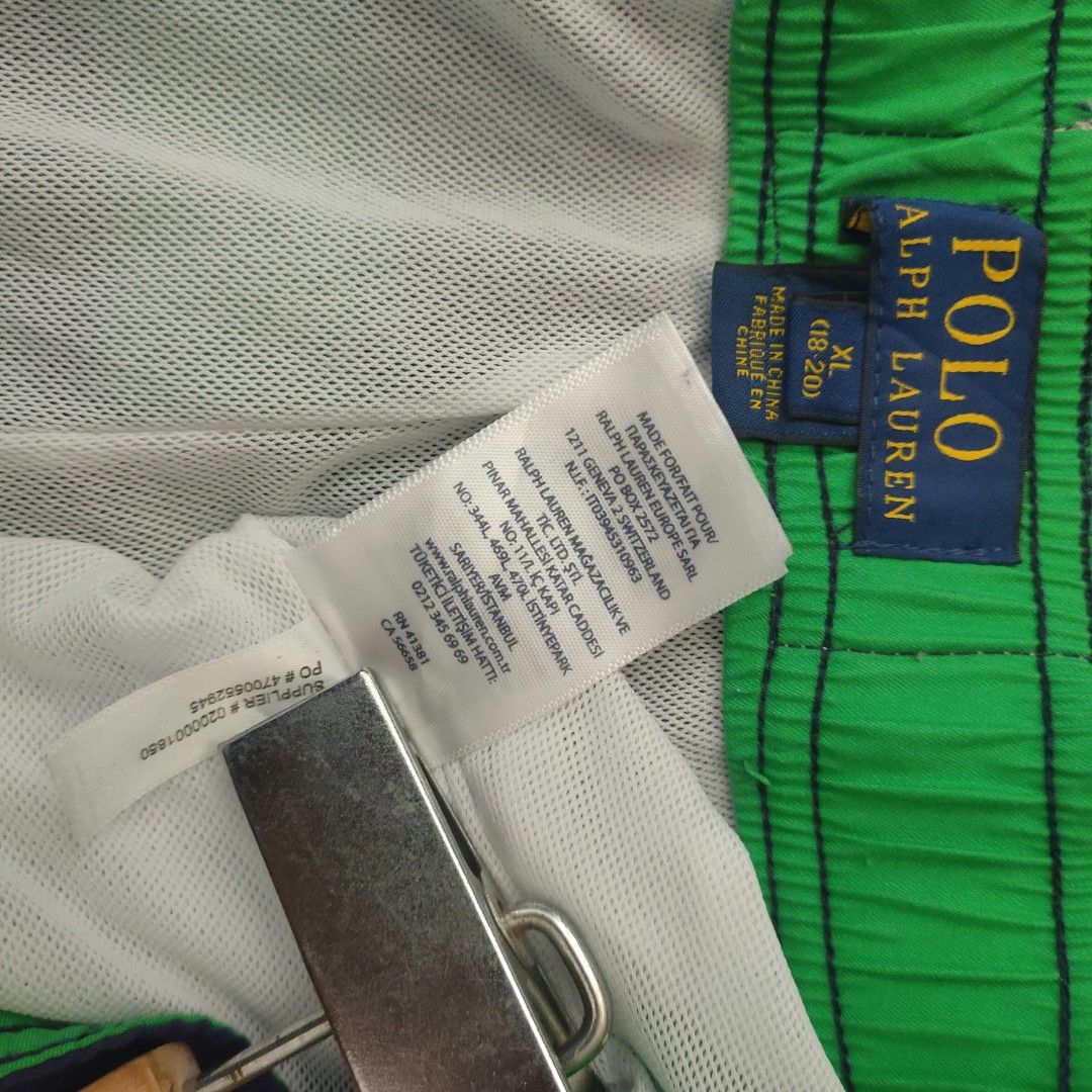 RALPH LAUREN SWIM SHORT (Category: Luxury Apparel) located in Binalonan. Submitted by thrift_on2022 (Listing ID 1469524727, Image 2). Description: W- 32 L -21 Leg opening- 10 Color rate - 9.8 /10 Excellent Condition❗️.