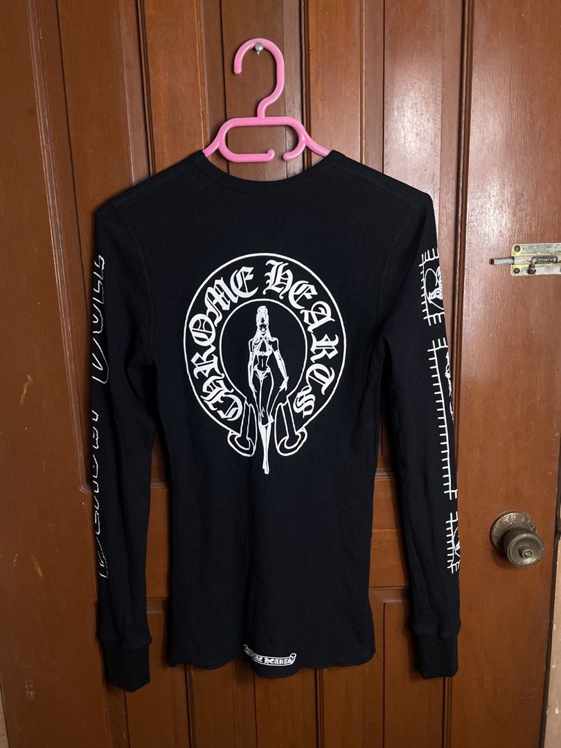 Rare chrome hearts deadlydoll waffle sweater (Category: Activewear) located in Urdaneta. Submitted by northdrops_asian (Listing ID 1469503074, Image 2). Description: Excellent condition .