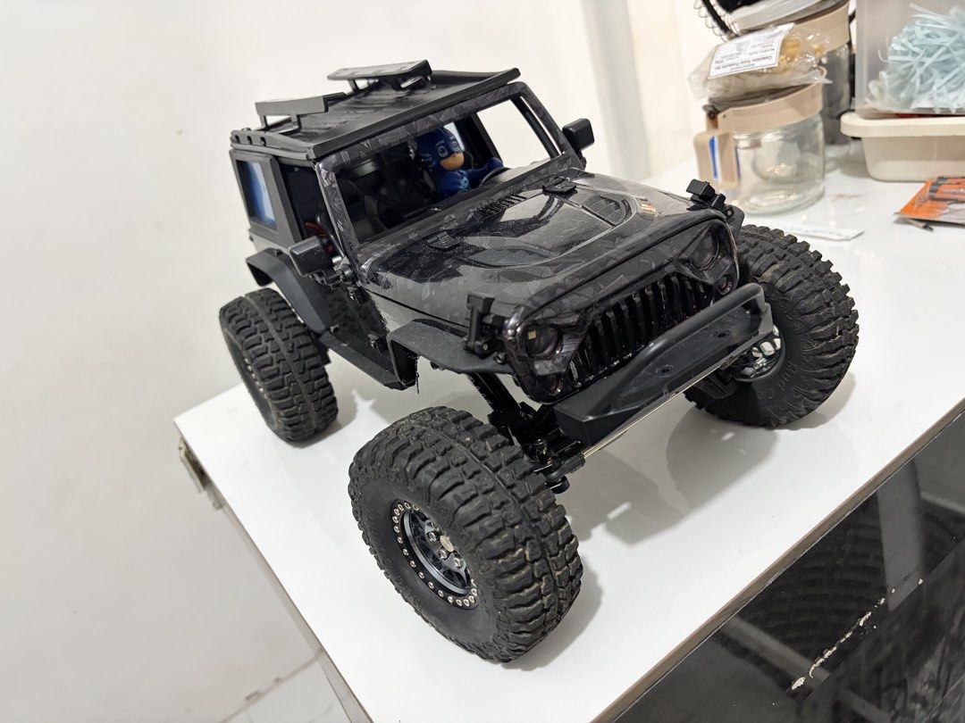 RC Car MJX H12Y+ (Category: Remote Control Toys) located in Manila. Submitted by kulapogi (Listing ID 1469522242, Image 2). Description: FS - MJX H12Y+ Scale - 1:12 Brushless With two batteries Upgraded Mags and tires Upgraded oil shock With skid plates and Back cover Location - Bustos Bulacan Skin wrap, pangit kasi pag ka repaint ko kaya pina skin wrap ko nalang 😅.