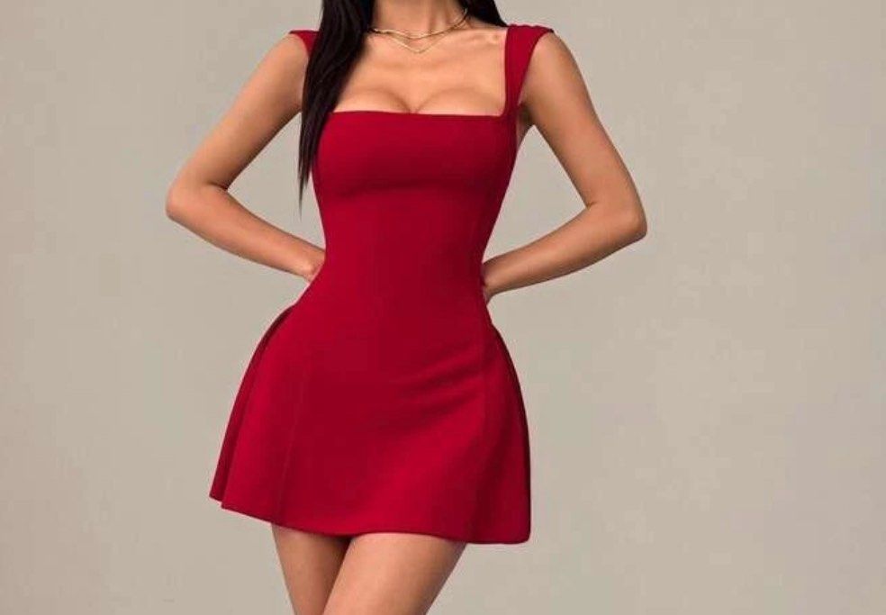 Red A-line Mini dress (Category: Dresses) located in Manila. Submitted by s4intoffduty (Listing ID 1469434280, Image 1). Description: .