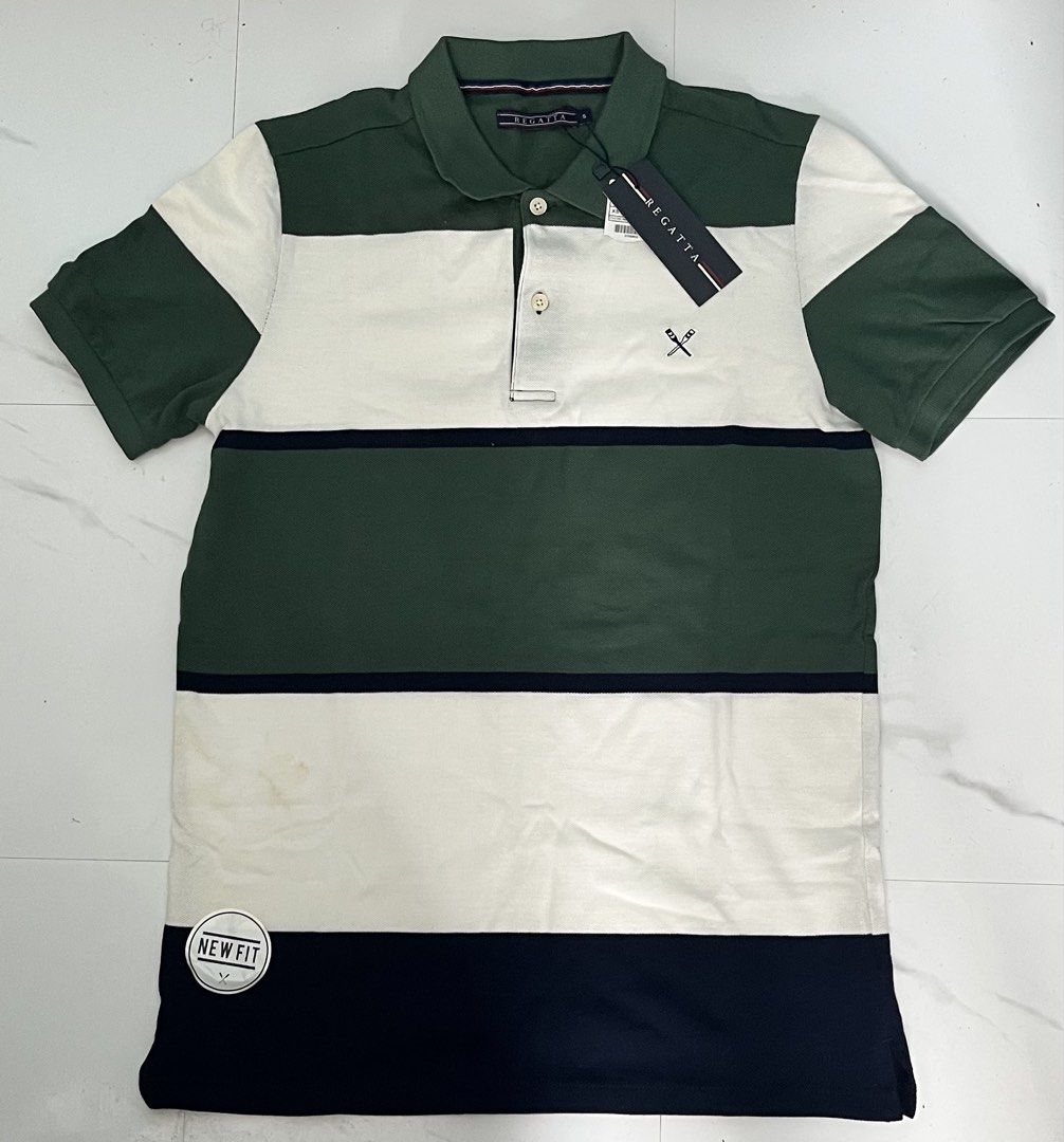 Regatta Polo shirt - Moss green (Category: Tshirts & Polo Shirts ) located in Cavite. Submitted by gabrielsell.10 (Listing ID 1469564622, Image 1). Description: Never Been Used Good Condition Original Small Length: 26.5in Width: 18.5in.