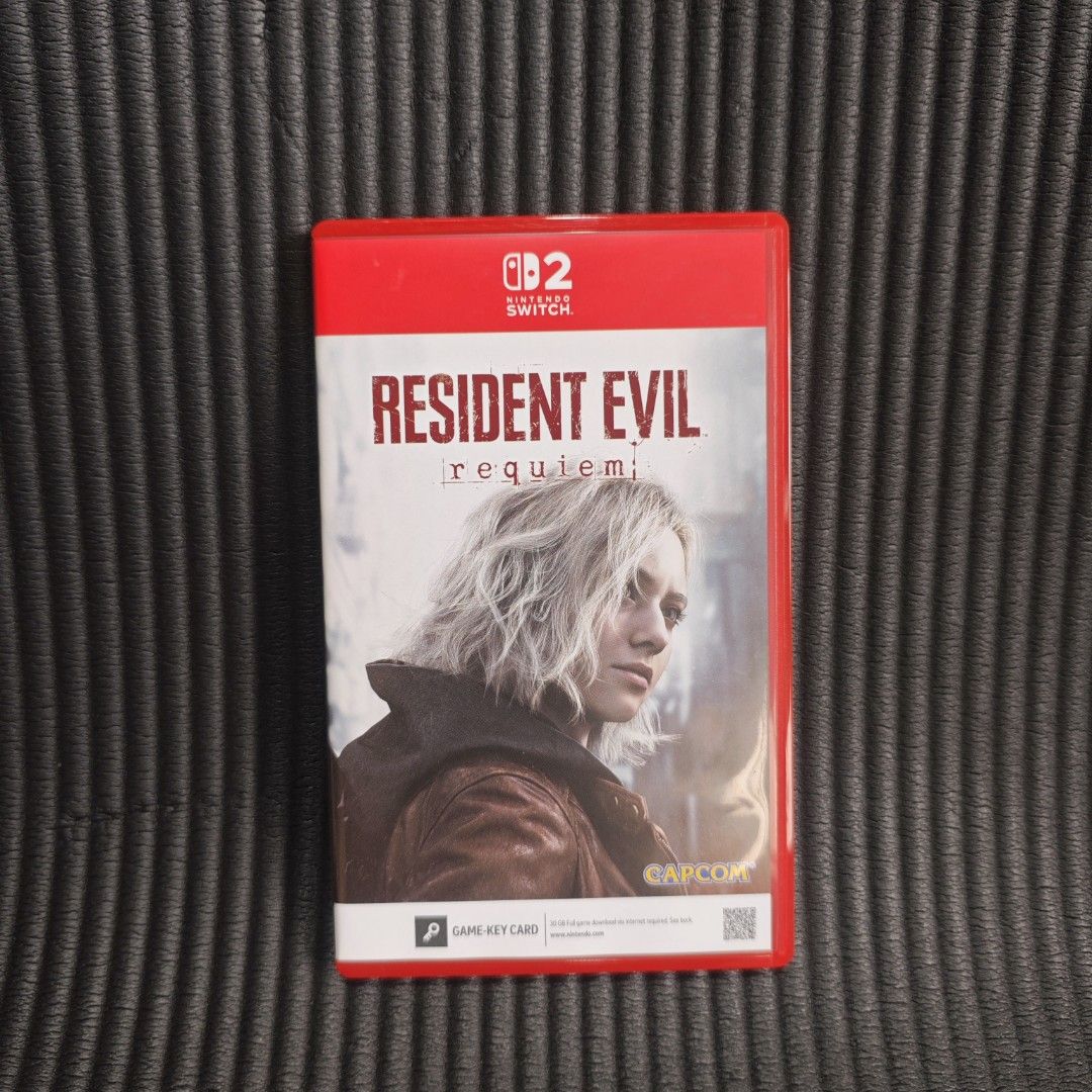 Resident Evil Requiem Switch 2 Game (Category: Nintendo) located in Quezon City. Submitted by shopme_gadget30 (Listing ID 1469450199, Image 1). Description: kindly read the details first for sale fixed price mint Condition tested and working with case and game card compatible to Nintendo switch 2 Asian region qc area meet up: sm north shipping fee must shoulder by the buyer via lalamove or grab payment: bdo/gcash happy gaming everyone.
