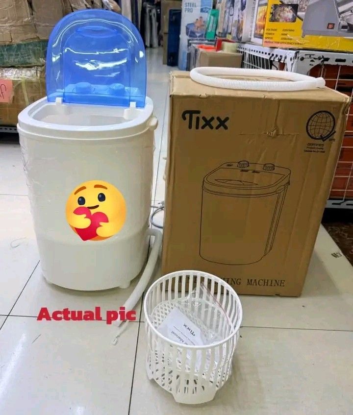 RESTOCK ! ! ! Tixx washing machine (Category: Washing Machines and Dryers) located in Manila. Submitted by vannie30 (Listing ID 1469542163, Image 3). Description: RESTOCK ! ! ! Tixx washing machine pm for the order cod via lalamove.