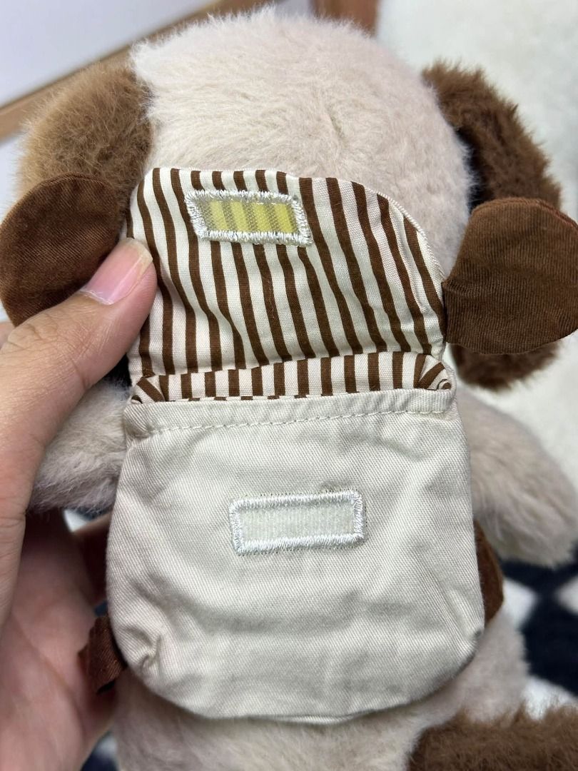 ✬RETIRED✬ Jellycat : Backpack Puppy (Category: Plushies & Soft Toys) located in Quezon City. Submitted by genie.fluff (Listing ID 1469566069, Image 3). Description: Product Details Dimensions: 22cm x 9cm x 8cm Sitting Height: 17cm Main Materials: Polyester, Cotton Inner Filling: Polyester Fibres, PE Beans Embroidered Eye Removable Backpack SKU: BP4PU.